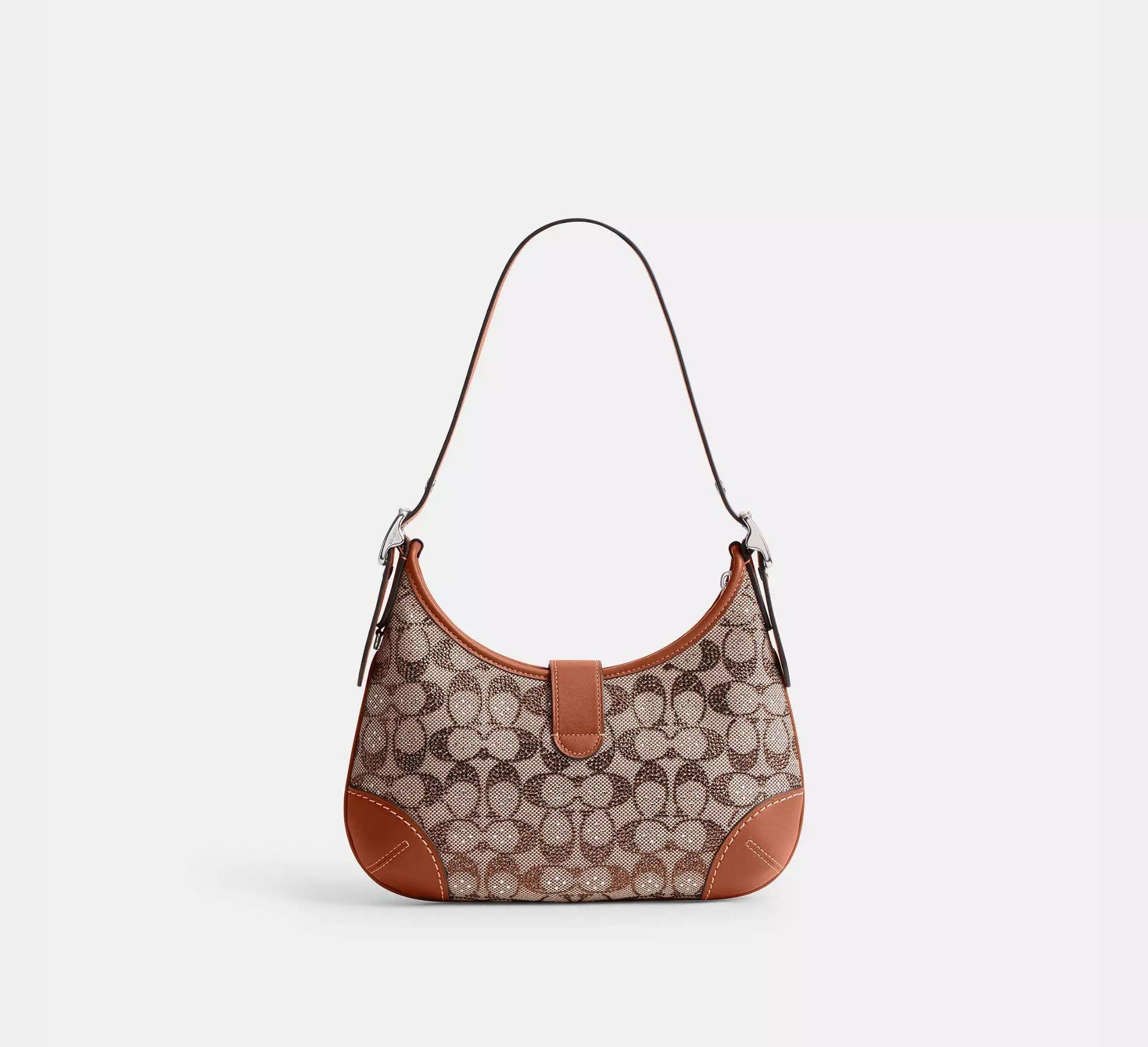  Túi Nữ Coach Hamptons Hobo Bag 'Burnished Amber' 