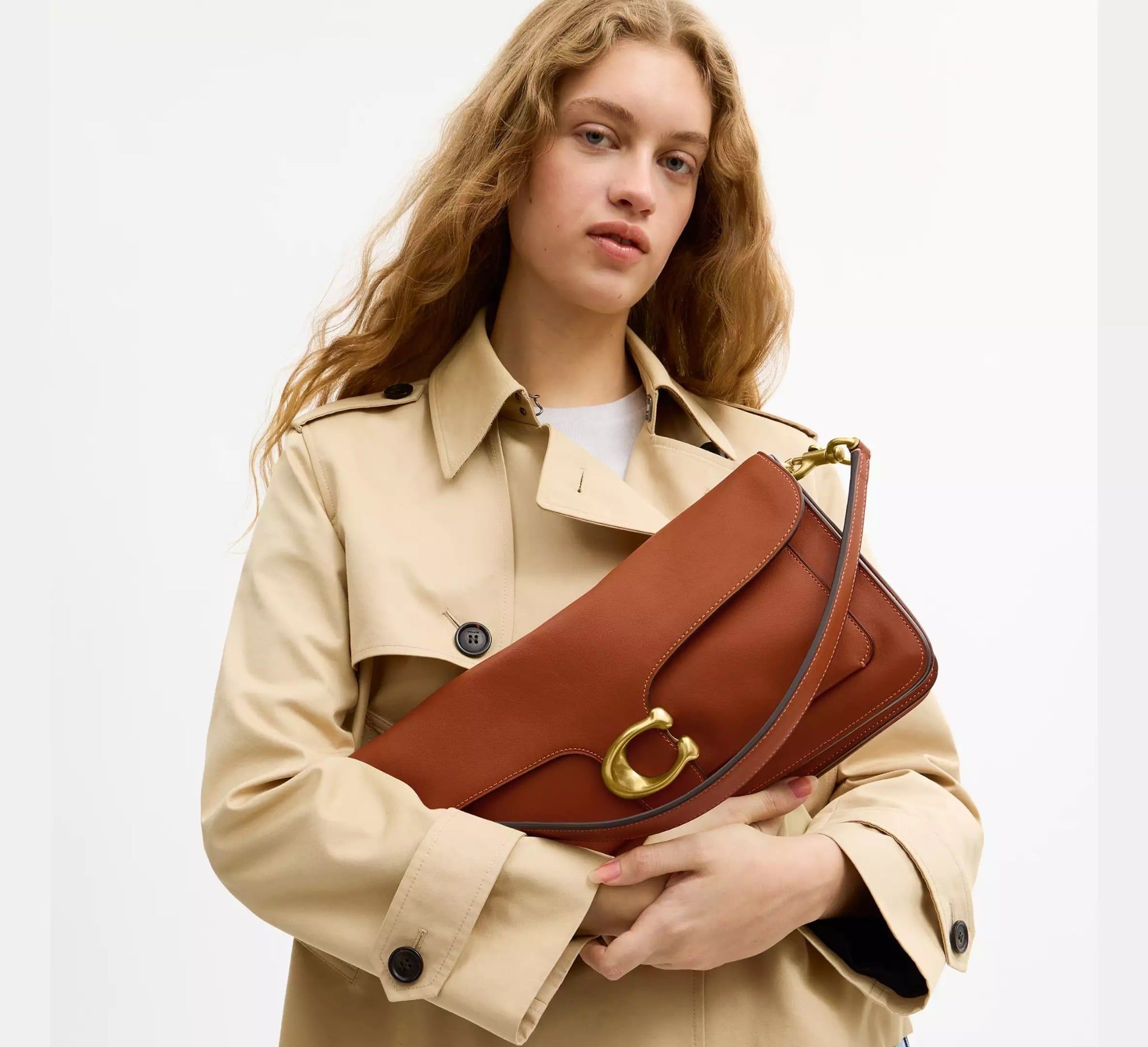  Túi Nữ Coach Tabby Shoulder Bag 36 'Amber Brown' 