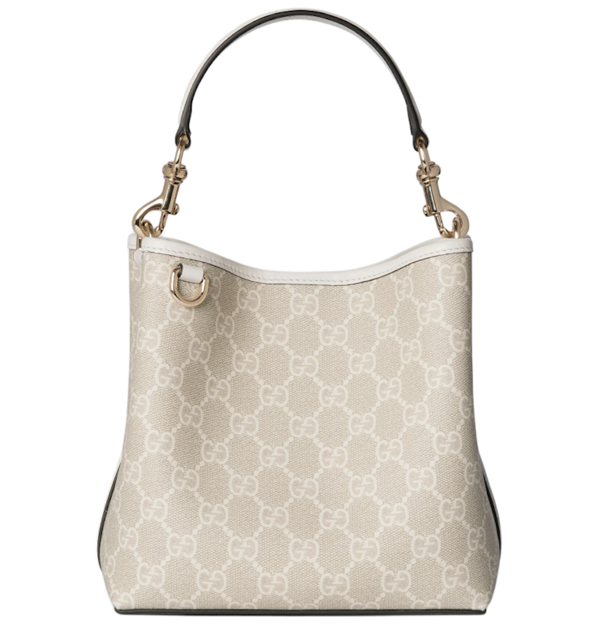  Túi Nữ Gucci Emblem Small Bucket Bag 'Beige' 