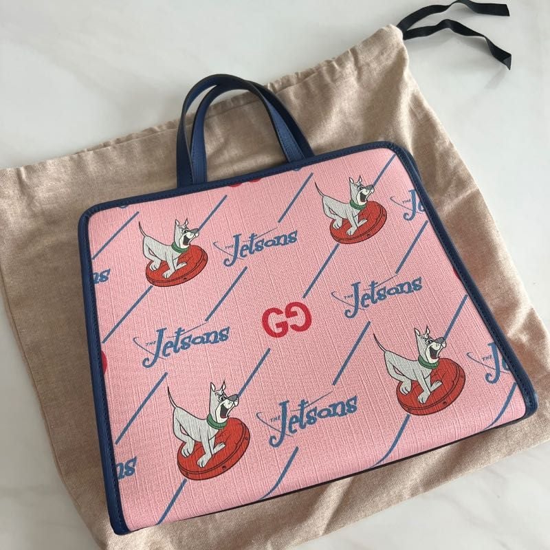  Túi Nữ Gucci x The Jetsons Tote Bag 'Pink' 
