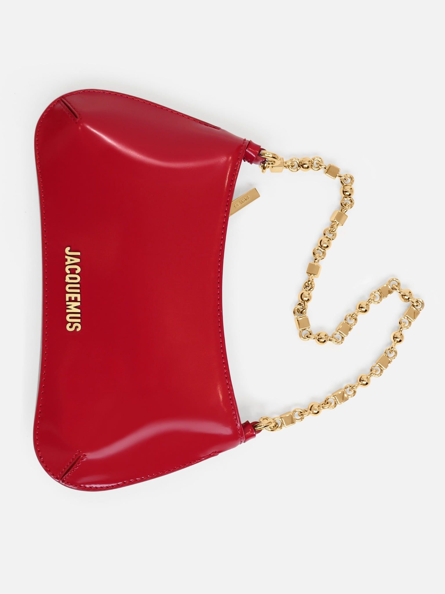  Túi Nữ Jacquemus Small Bisou Chaîne 'Red' 
