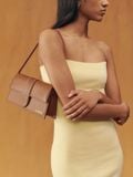 Túi Nữ Jacquemus The Long Bambino 'Brown' 