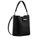  Túi Nữ Longchamp Le Roseau XS Bucket Bag 'Black' 