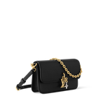  Túi Nữ Louis Vuitton LV Bloom Wallet On Chain 'Black' 