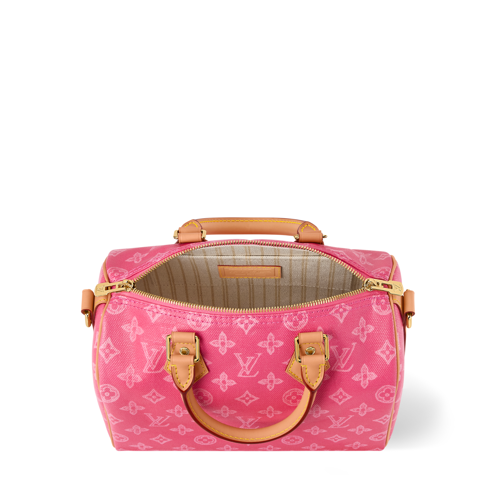 Túi Nữ Louis Vuitton Speedy Bandoulière 25 Bag 'Pink' 