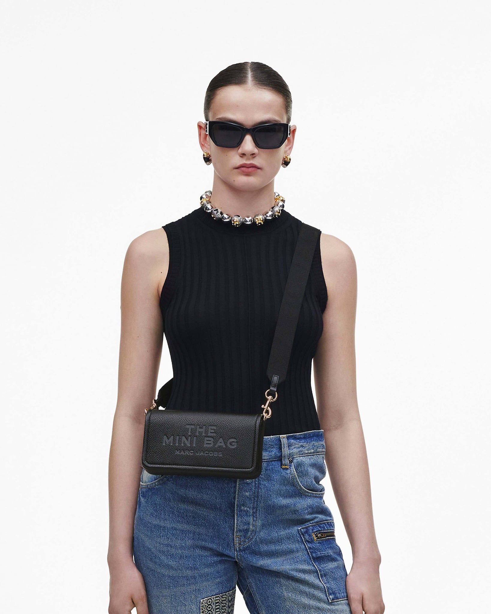  Túi Nữ Marc Jacobs Leather Mini Bag 'Black' 