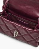  Túi Nữ Marc Jacobs Quilted Mini Dual 'Plum' 