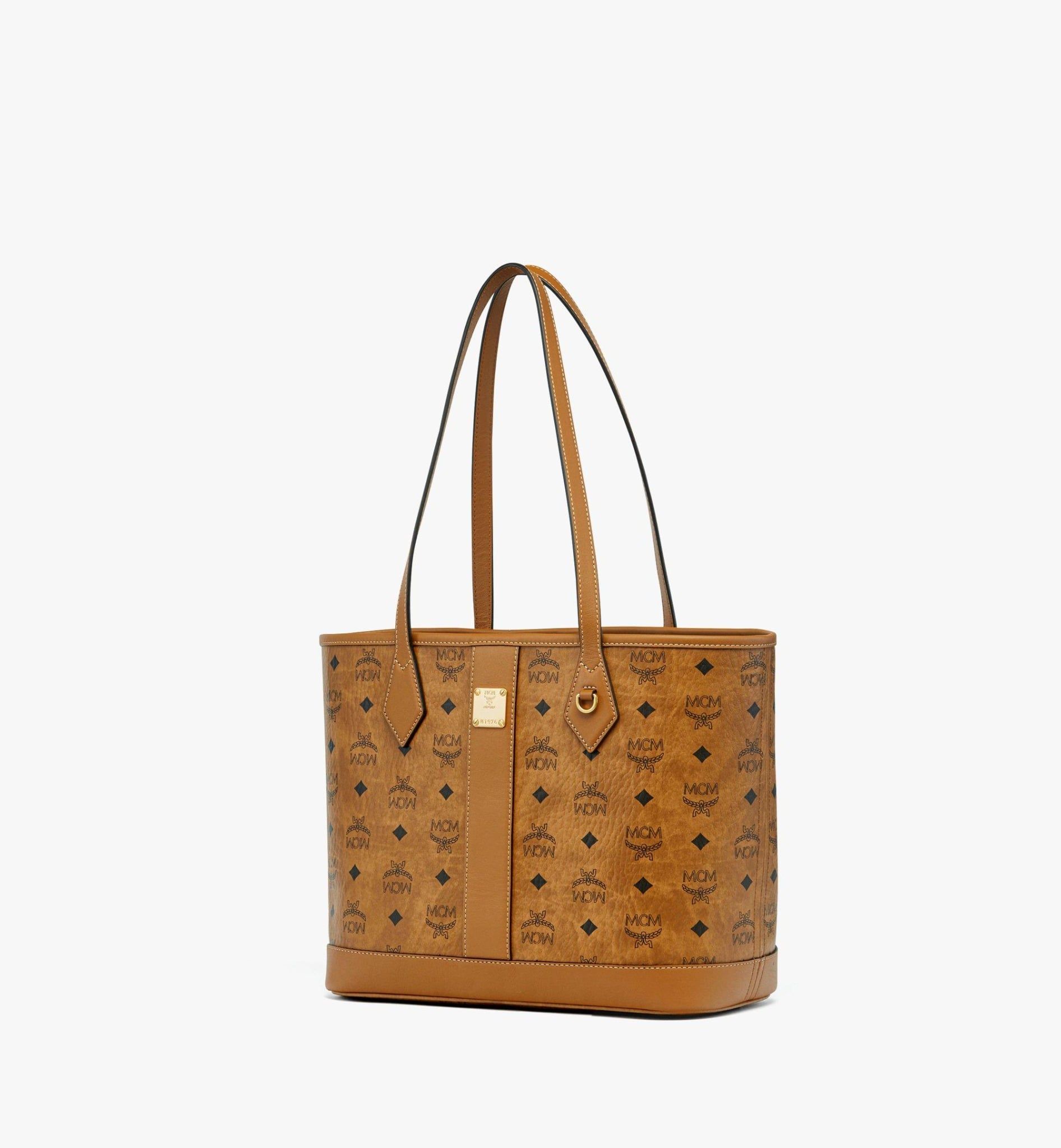  Túi Nữ MCM New Liz Small Shopper Bag 'Cognac' 