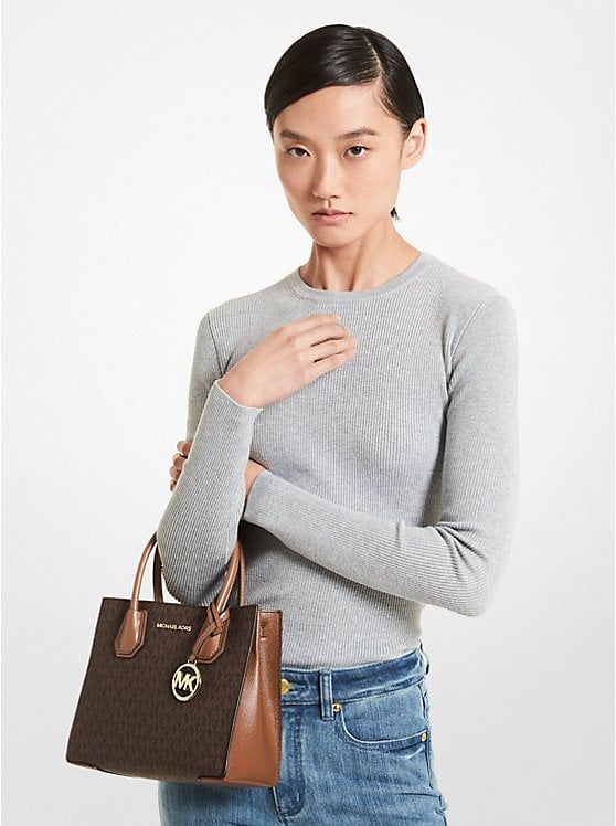  Túi Nữ Michael Kors Mercer Medium Bag 'Brown' 