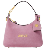  Túi Nữ Versace Tag Suede Hobo Bag 'Pink' 