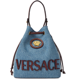  Túi Versace La Medusa Bucket Bag 'Denim' 