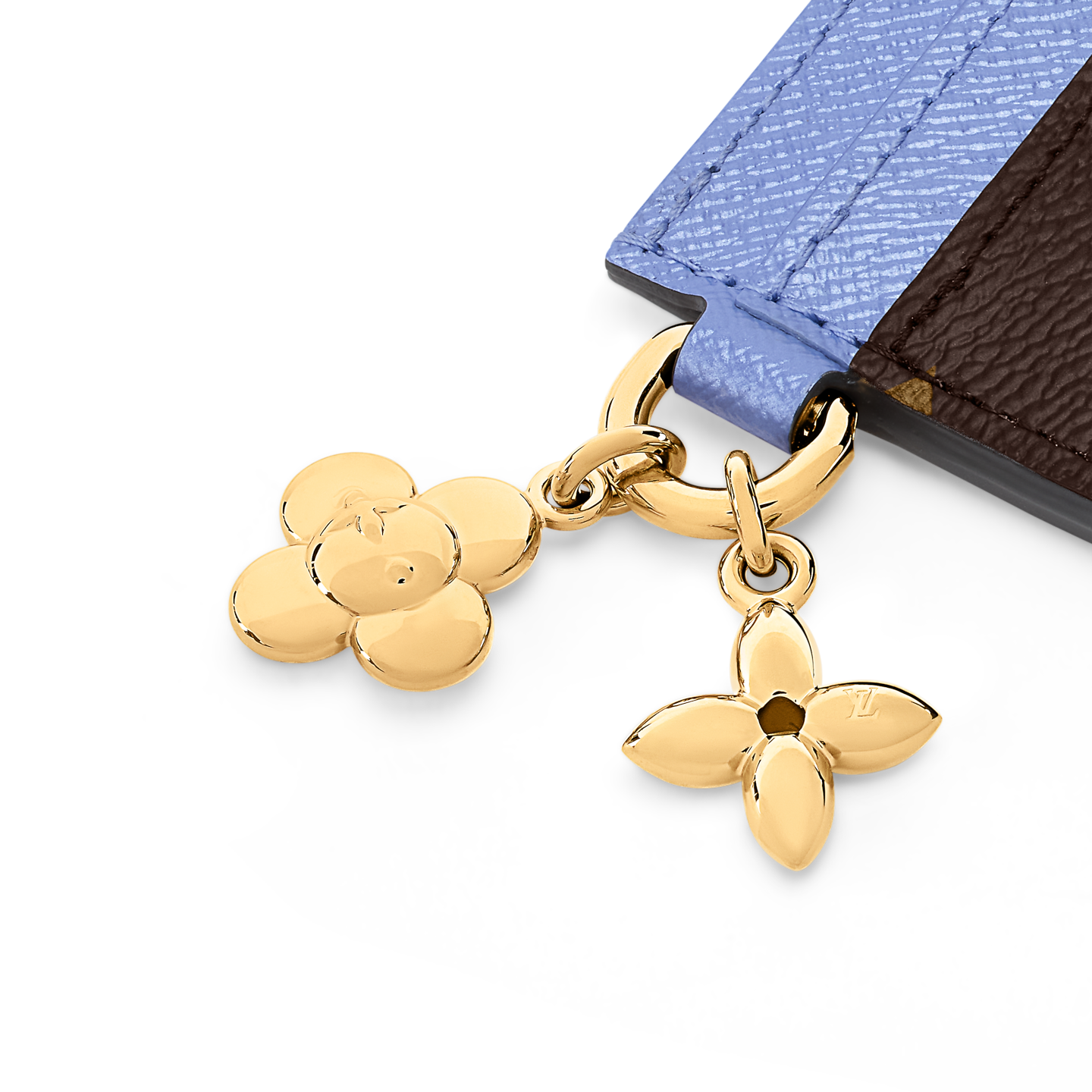  Ví Louis Vuitton LV Charms Card Holder 'Blue Frost' 