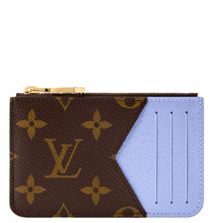 Ví Louis Vuitton Romy Card Holder 'Monogram Blue Frost' 