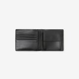  Ví Nam Burberry Check Slim Bifold Wallet 'Charcoal' 