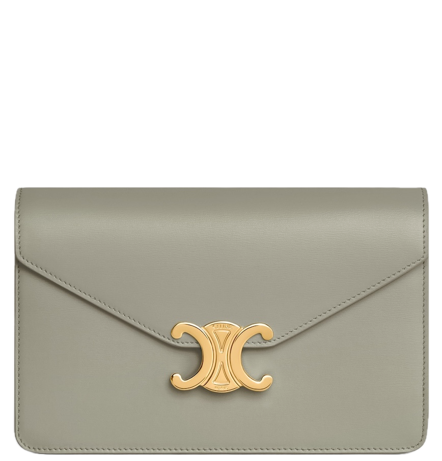  Ví Nữ Celine Wallet On Chain Margo 'Green Clay' 