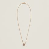  Vòng Cổ Nữ Hermes Mini Pop H 'Marron Glacé Gold' 