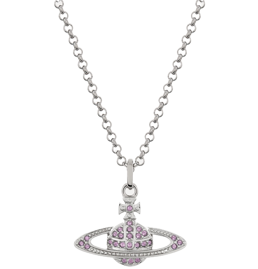  Vòng Cổ Nữ Vivienne Westwood Mini Bas 'Violet' 