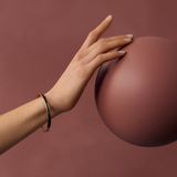  Vòng Tay Nữ Hermes Uni Bangle 'Noir Rose Gold' 