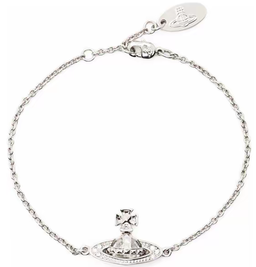  Vòng Tay Nữ Vivienne Westwood Pina Bas 'Silver' 