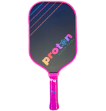  Vợt Pickleball Proton Series Three Raw Carbon 15mm 'Raspberry' 
