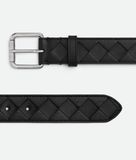  Thắt Lưng Nam Bottega Veneta Intrecciato Belt 'Black' 