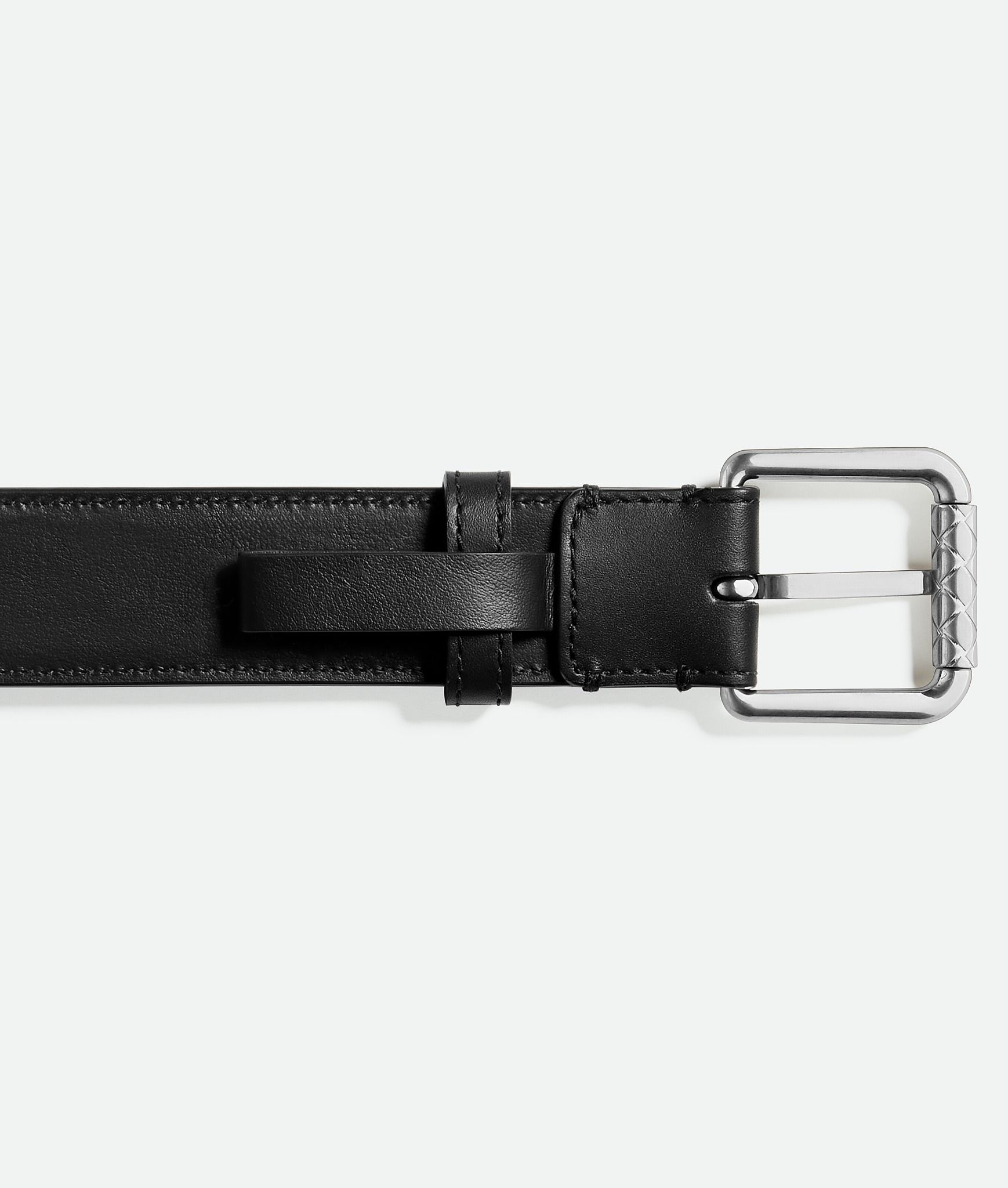  Thắt Lưng Nam Bottega Veneta Intrecciato Belt 'Black' 