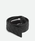  Thắt Lưng Nam Bottega Veneta Intrecciato Belt 'Black' 