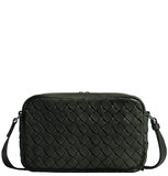  Túi Bottega Veneta Small Intrecciato Camera Bag 'Green' 