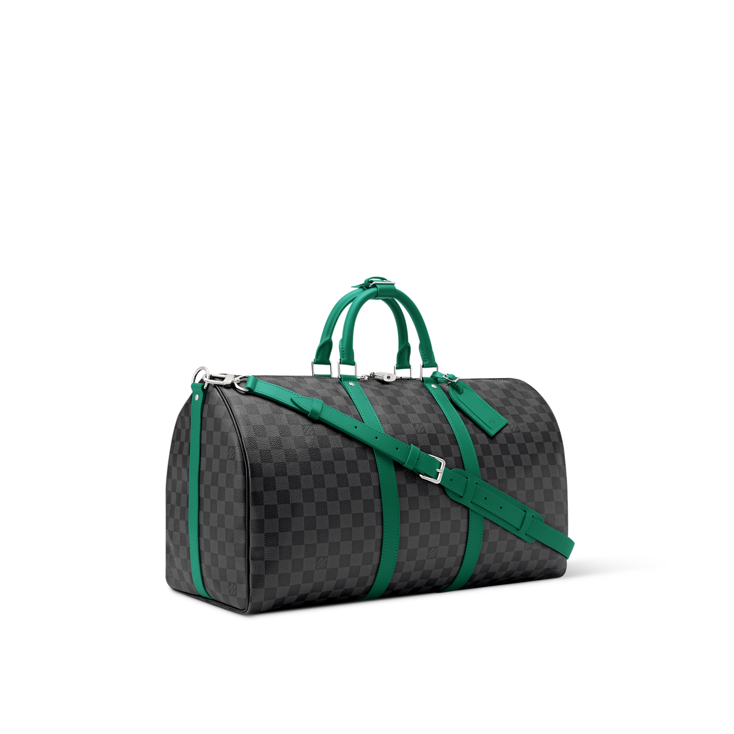  Túi Louis Vuitton Keepall Bandoulière 50 Bag 'Damier Graphite' 