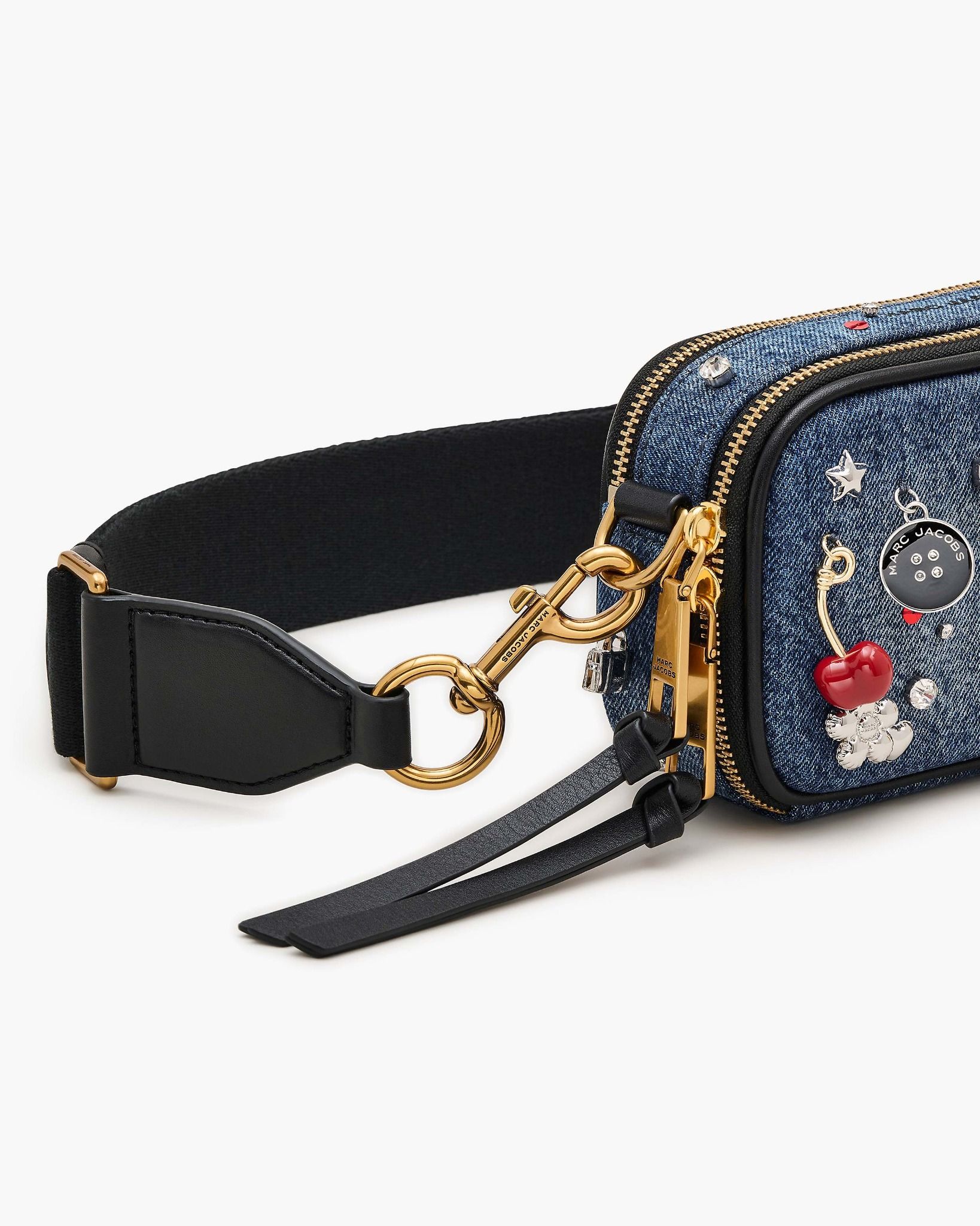  Túi Marc Jacobs Trinket Charm Denim Snapshot 'Denim' 