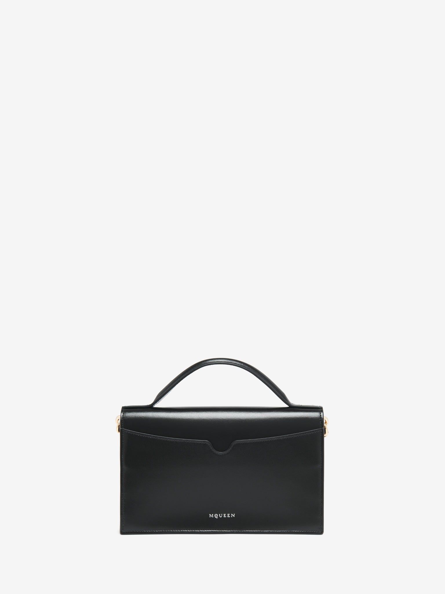  Túi Nữ Alexander McQueen Top Handle Skull Bag 'Black' 