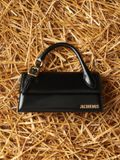  Túi Nữ Jacquemus Long Chiquito With Buckle 'Black' 
