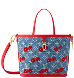  Túi Nữ Louis Vuitton LV x TM Neverfull Inside Out BB Bag 'Cherry' 