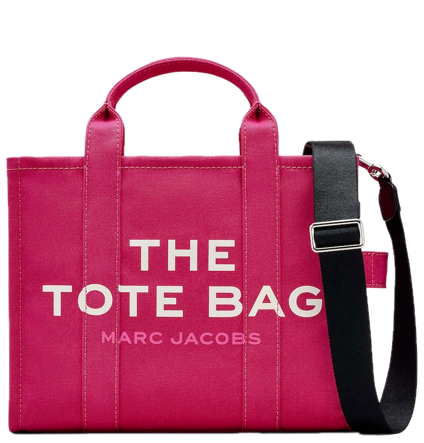  Túi Nữ Marc Jacobs Canvas Medium Tote Bag 'Raspberry Pink' 