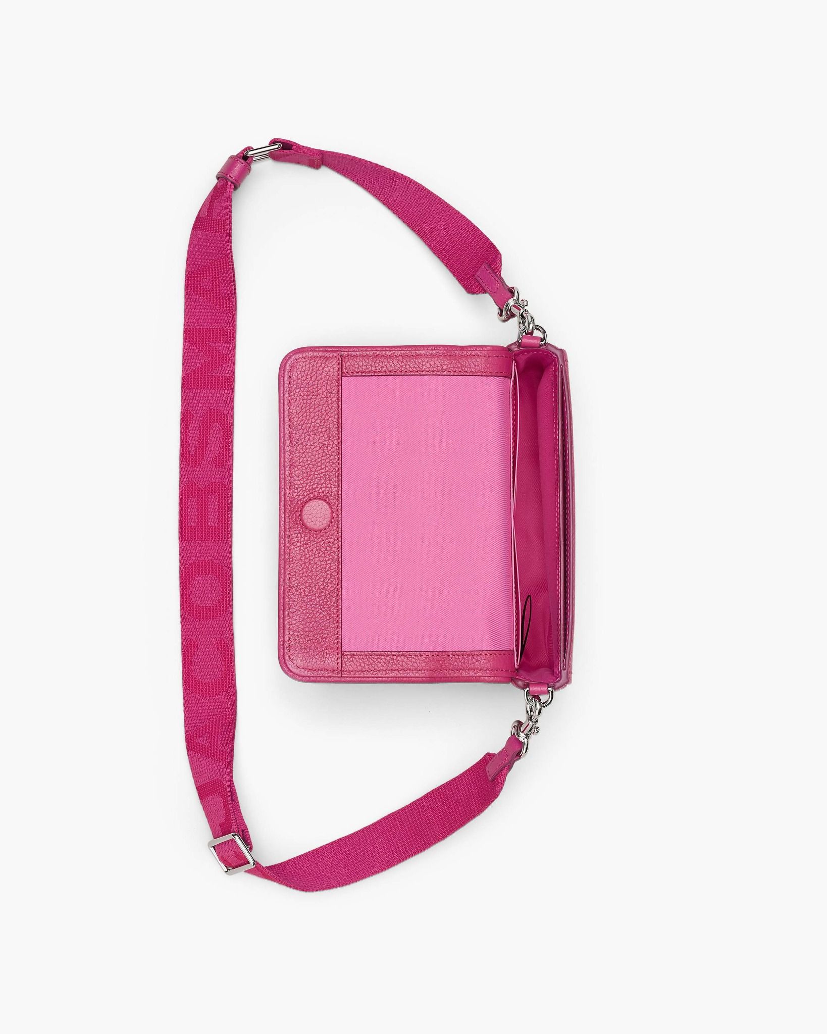  Túi Nữ Marc Jacobs Leather Mini Bag 'Raspberry Pink' 