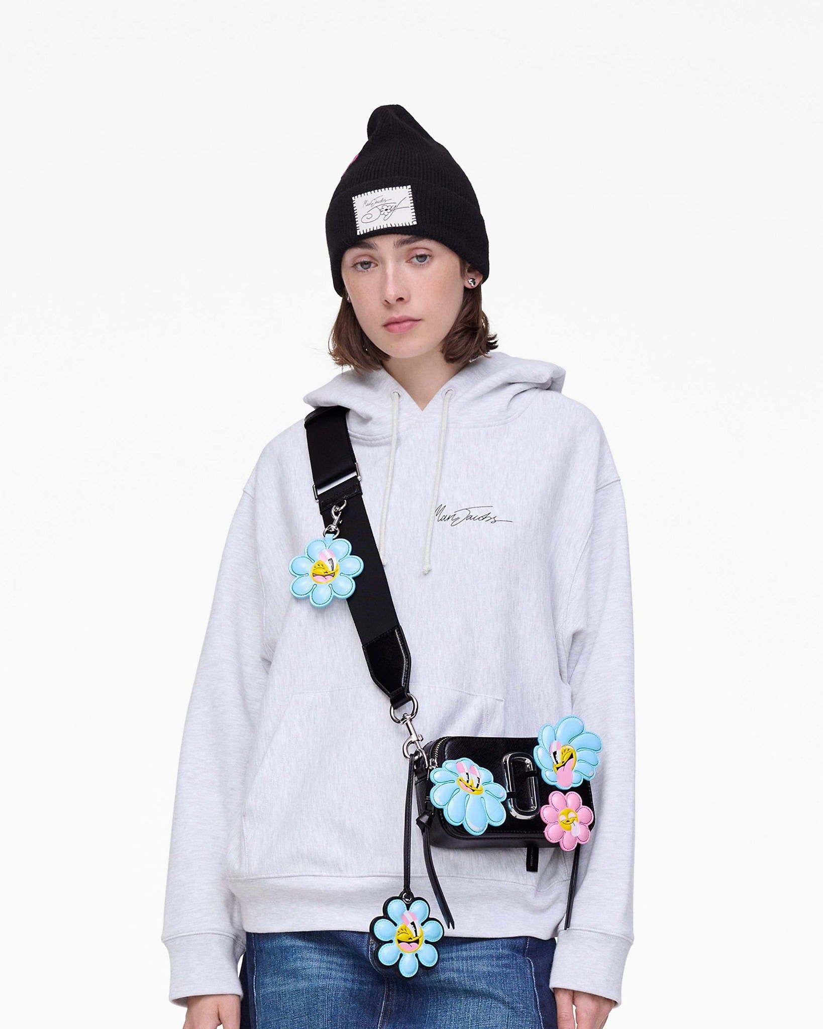  Túi Nữ Marc Jacobs x Hattie Stewart Snapshot 'Black' 