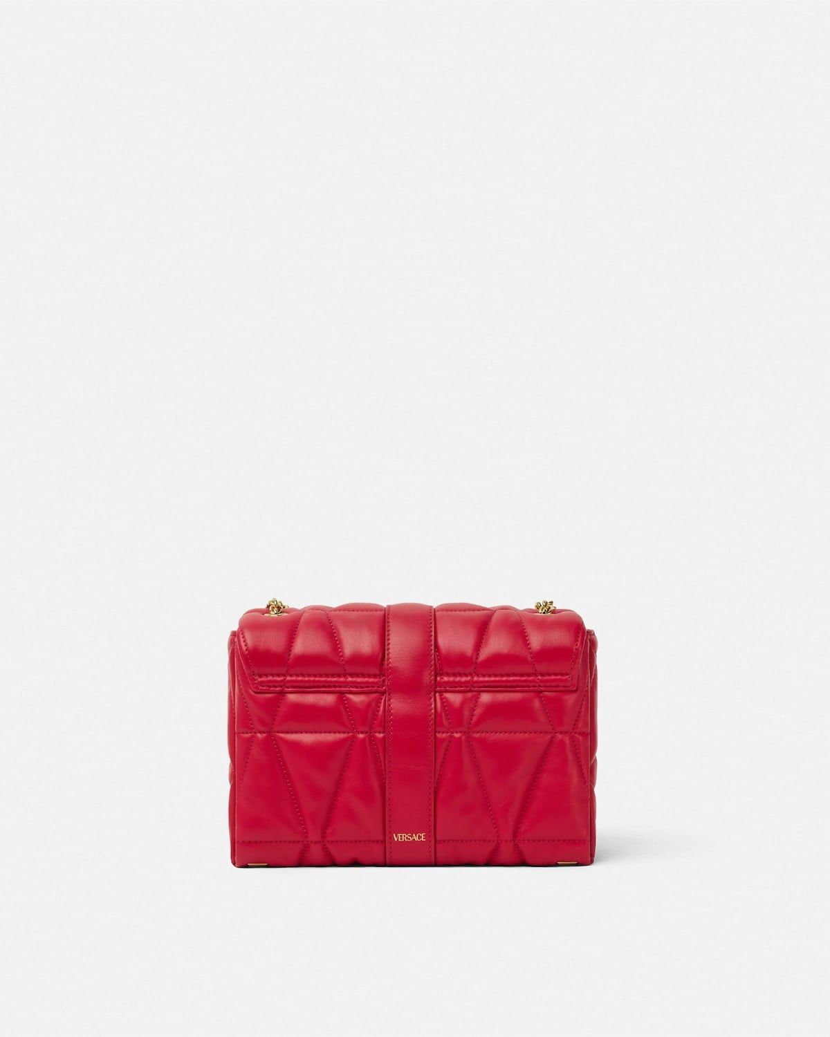  Túi Nữ Versace Kleio Quilted Shoulder Bag 'Red' 
