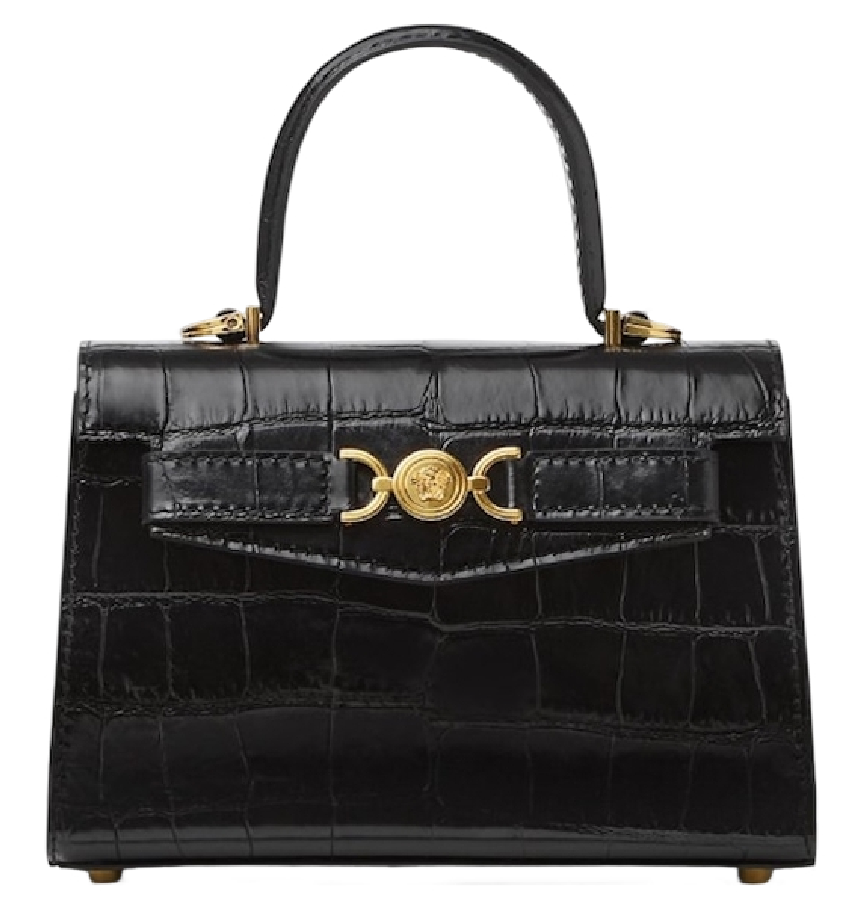  Túi Nữ Versace Medusa 95 Small Top Handle 'Black' 