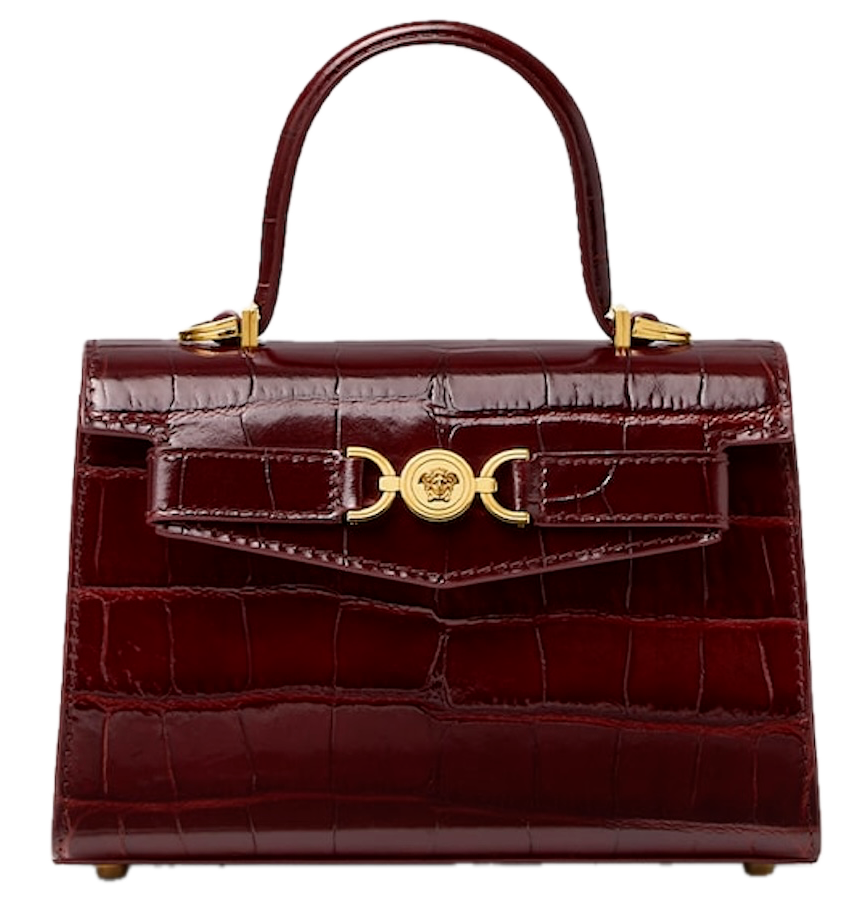  Túi Nữ Versace Medusa 95 Small Top Handle 'Burgundy' 