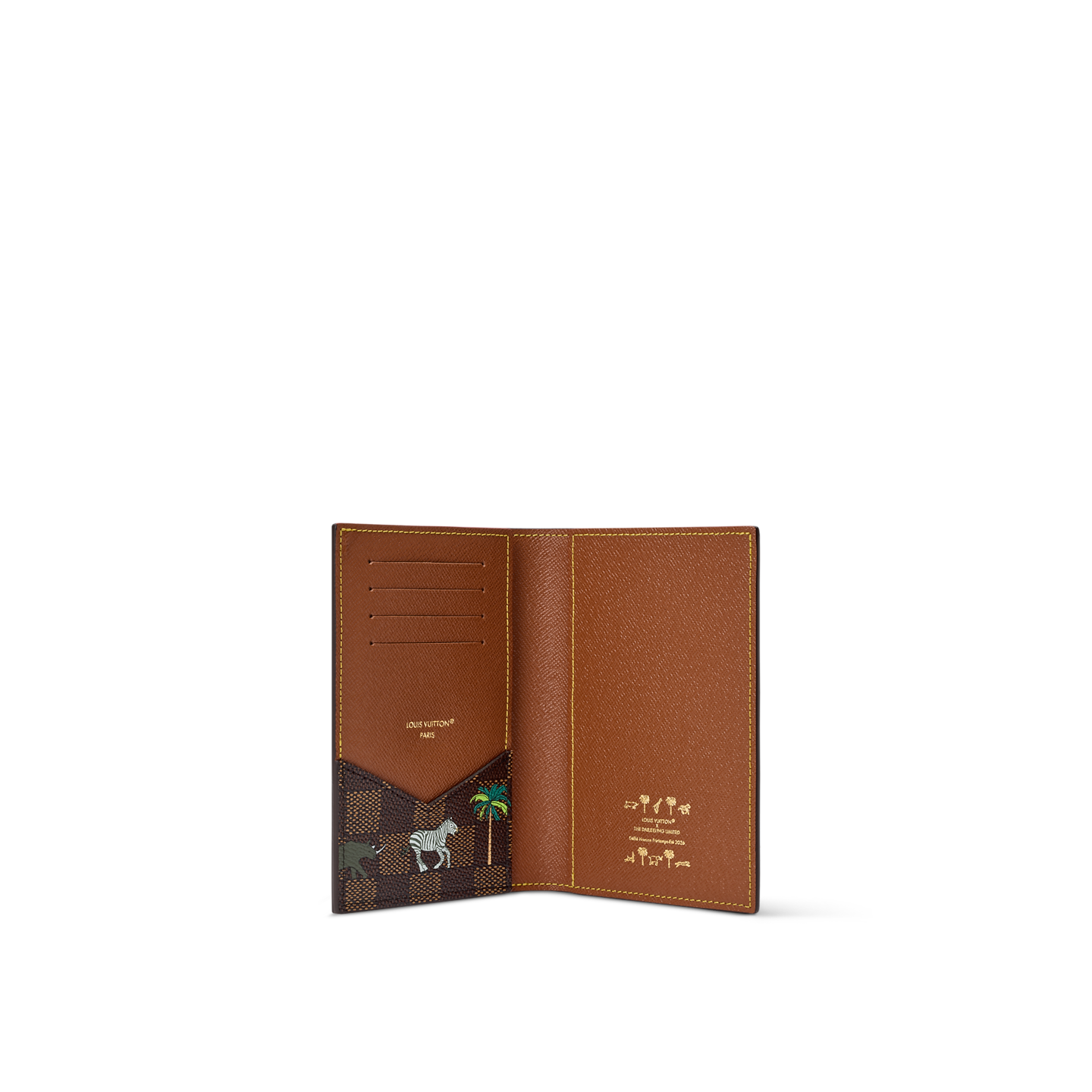  Ví Louis Vuitton Passport Cover The Darjeeling Limited 'Brown' 