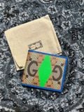  Ví Nam Gucci GG Diamond Print Bifold Wallet 'Brown' 