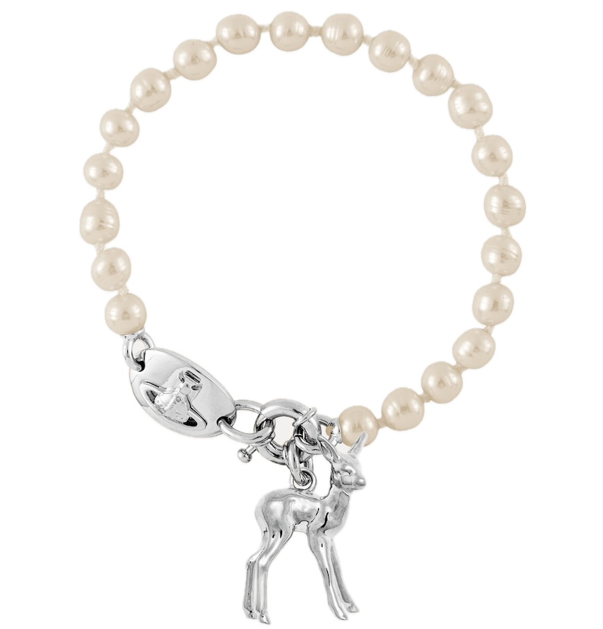  Vòng Tay Nữ Vivienne Westwood Monette Pearl 'Creamrose' 