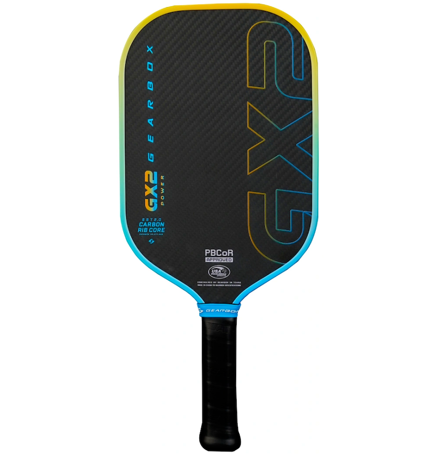  Vợt Pickleball Gearbox GX2 Power Elongate Limited Edition 'Blue Yellow' 