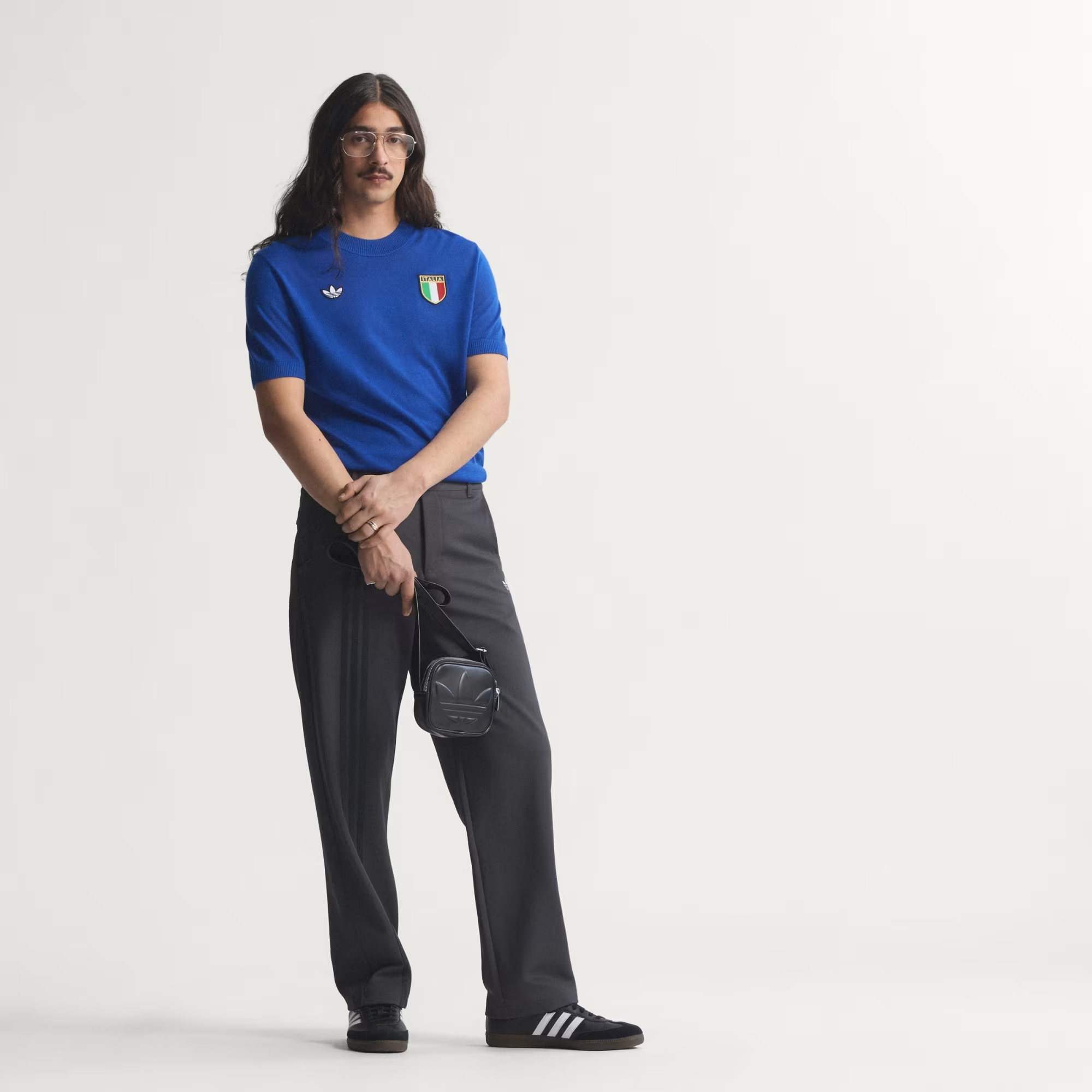  Áo Adidas Italy 70s Jersey 'Royal Blue' 