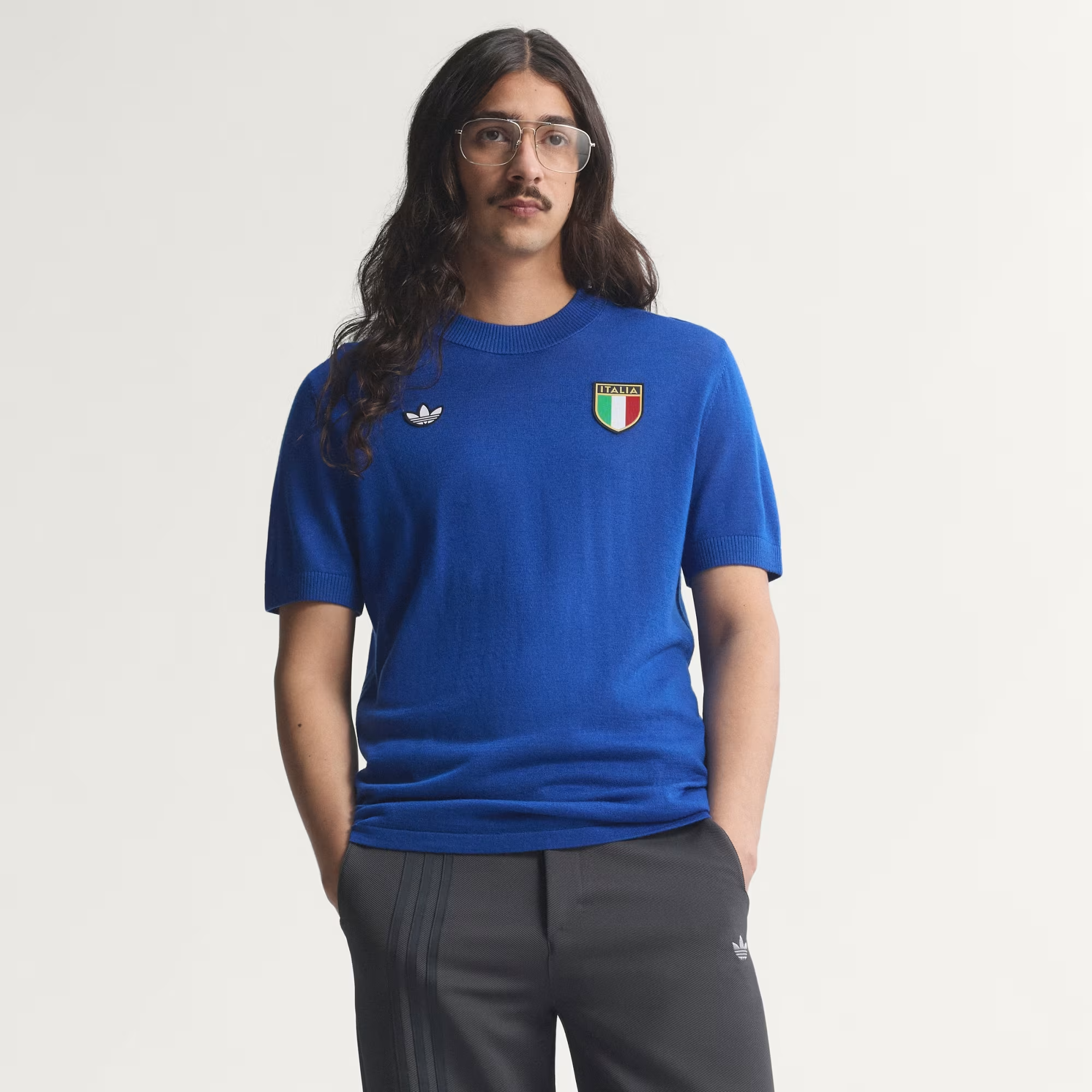  Áo Adidas Italy 70s Jersey 'Royal Blue' 