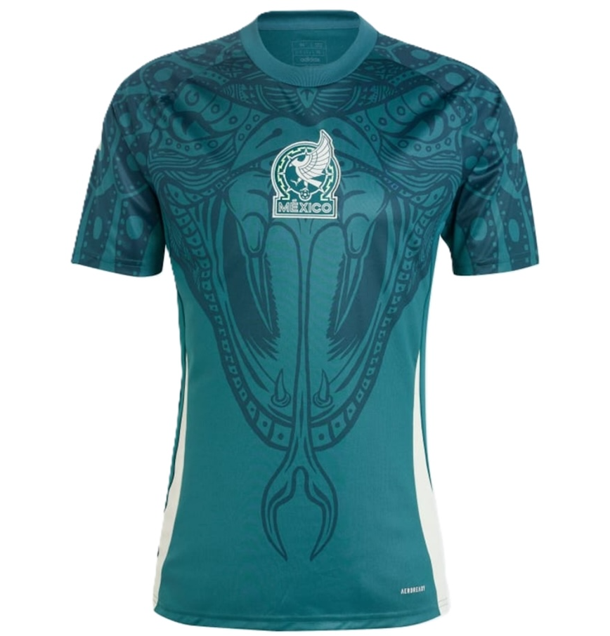  Áo Adidas Mexico Pre-Match Jersey 'Green' 