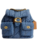  Balo Nữ Coach Tabby Backpack 'Indigo' 