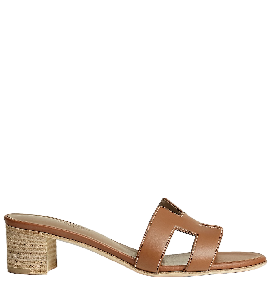  Dép Nữ Hermes Oasis Sandal 'Gold' 
