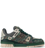  Giày Nam Louis Vuitton LV Trainer 'Green' 