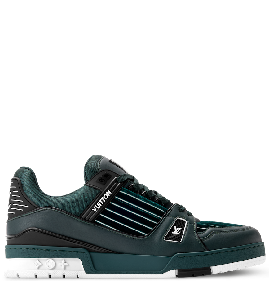  Giày Nam Louis Vuitton LV Trainer 'Green' 